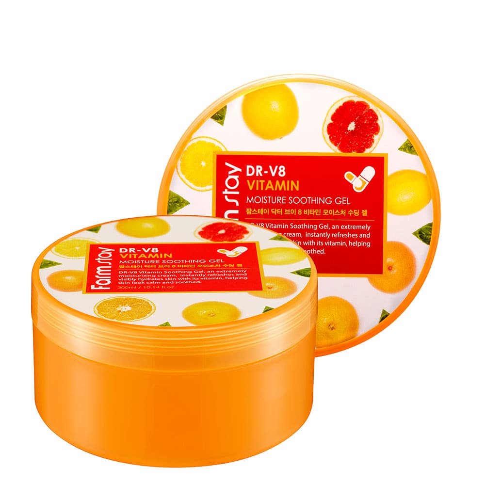 Farm Stay - Dr V8 Gel Hydratant Apaisant à la Vitamine