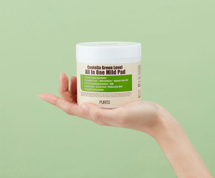 PURITO - Centella Green Level All In One Mild Pad
