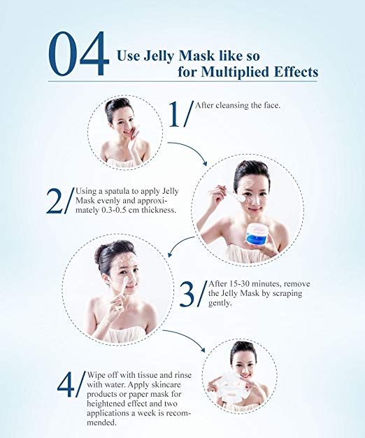 Annie'sWay - Arbutine + Acide hyaluronique Brightening, Masque gelée