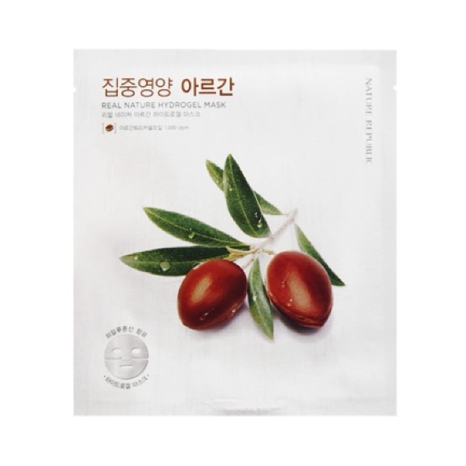 NATURE REPUBLIC - Masque Hydrogel Nature Véritable - Argan