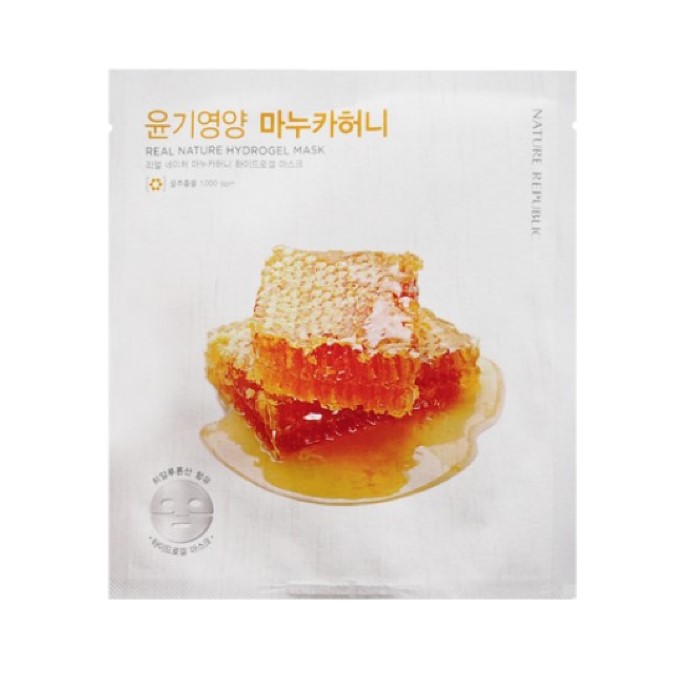 NATURE REPUBLIC - Masque Hydrogel Real Nature - Manuka Honey