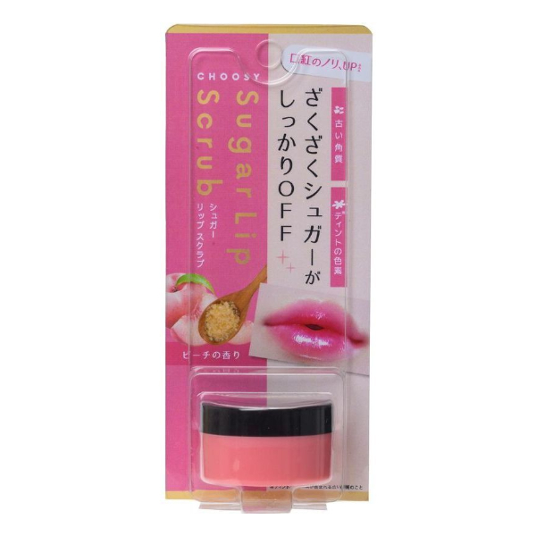Sun Smile - CHOOSY Gommage au sucre pour les lèvres (massage des lèvres) - Pêche - 10g