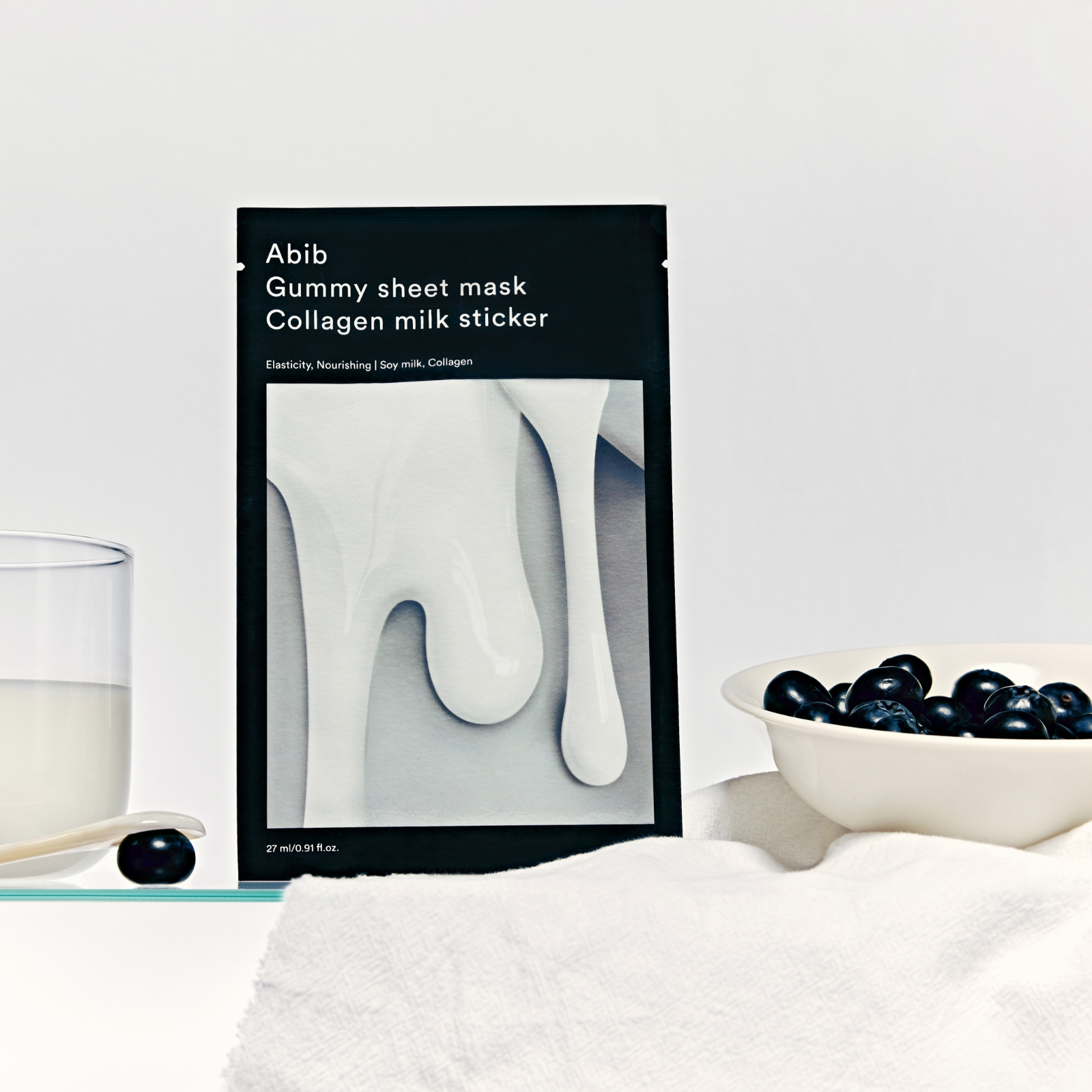 Abib - Gummy Sheet Mask - Collagen Milk Sticker - 1pc