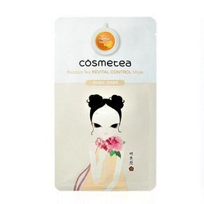 COSMETEA - Masque de contrôle du thé - Rooibos Revital - 1pack (10pièces)