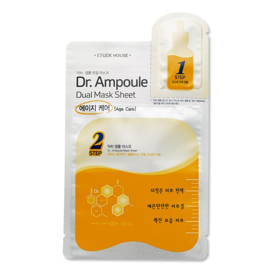 Etude House - Drap Double Masque Dr. Ampoule - Soin N ° Âge