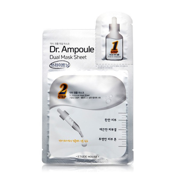 Etude House - Drap double masque Dr. Ampoule - Soin éclaircissant