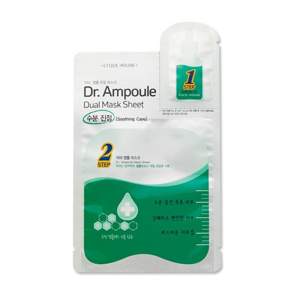 Etude House - Drap Double Masque Dr. Ampoule - Soin Apaisant