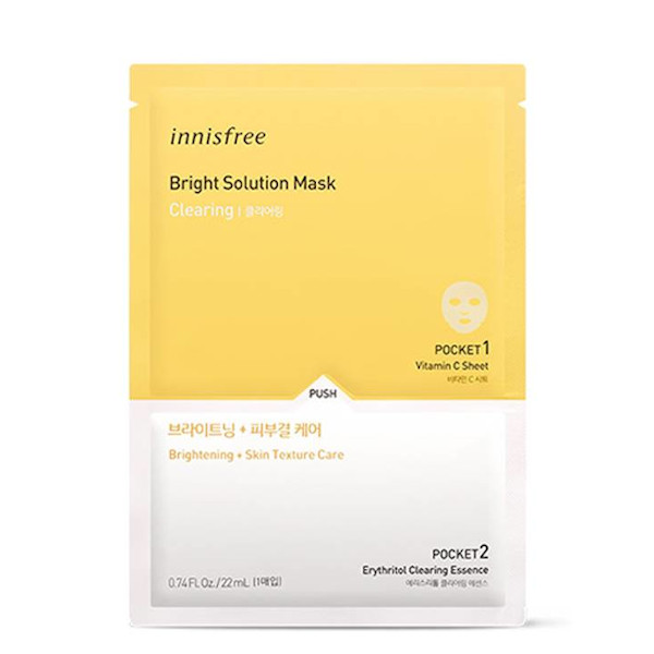 innisfree - Bright Solution Mask - No Clearing