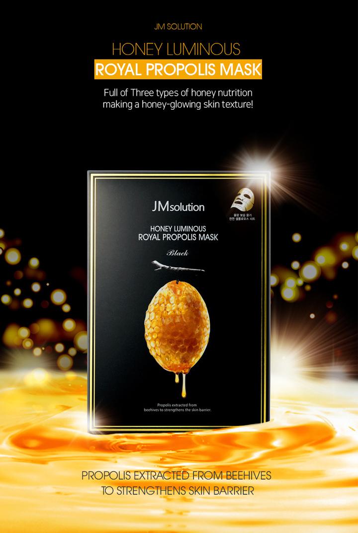 JMsolution - Honey Luminous Royal Propolis Mask - 10pcs