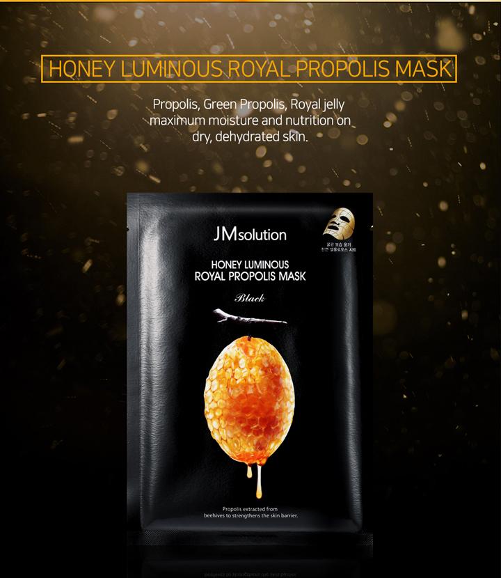 JMsolution - Honey Luminous Royal Propolis Mask - 10pcs
