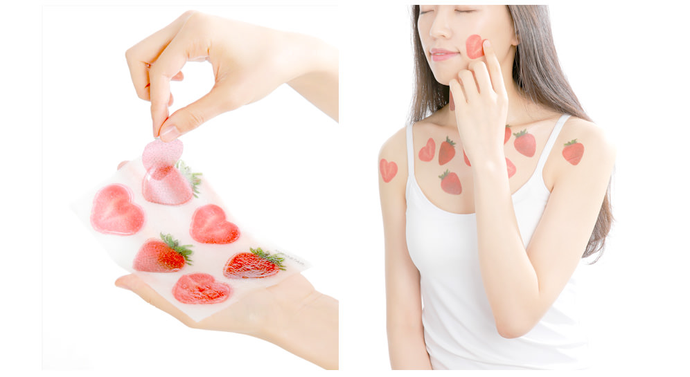 KOCOSTAR - Feuille de masque de tranche - No.Strawberry