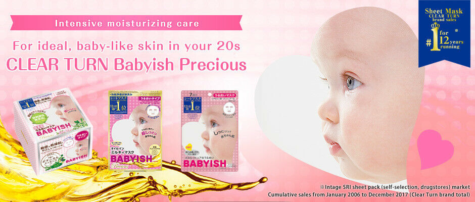 Kose - Clear Turn Babyish Mask