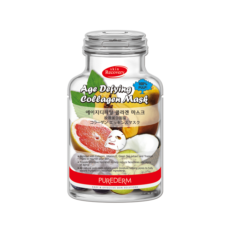 PUREDERM - Masque anti-âge au collagène-B - 1pièce