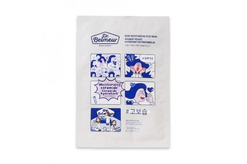 THE FACE SHOP - Dr.Belmeur Mild Derma Face Mask No.02 Deep Hydratant