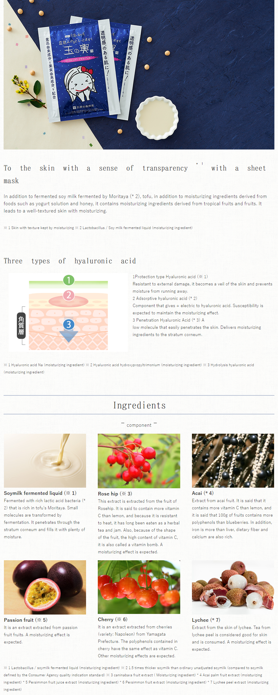 Tofu Moritaya - Tofu Soybean Botanical Brightening Face Mask - 5pcs