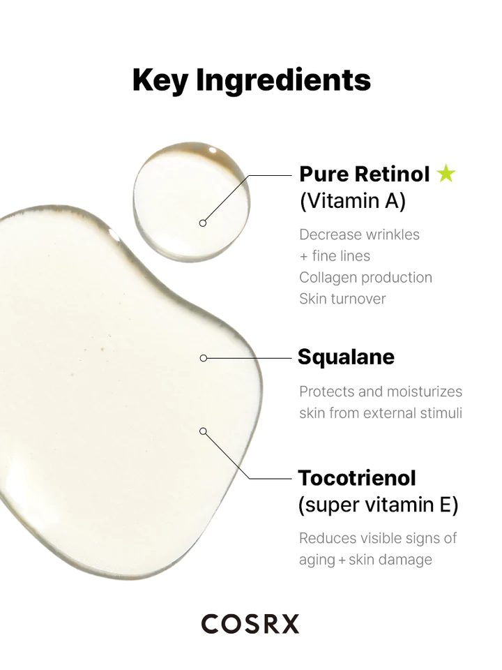 COSRX - The Retinol 0.5 Oil - 20ml