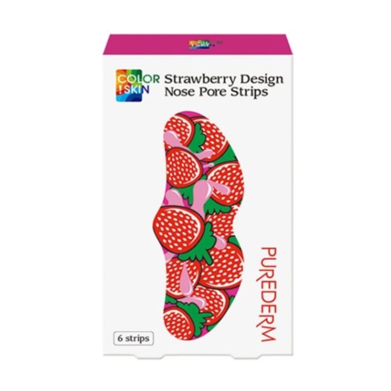 PUREDERM - Bandes Design Nore Pore - 6pièces