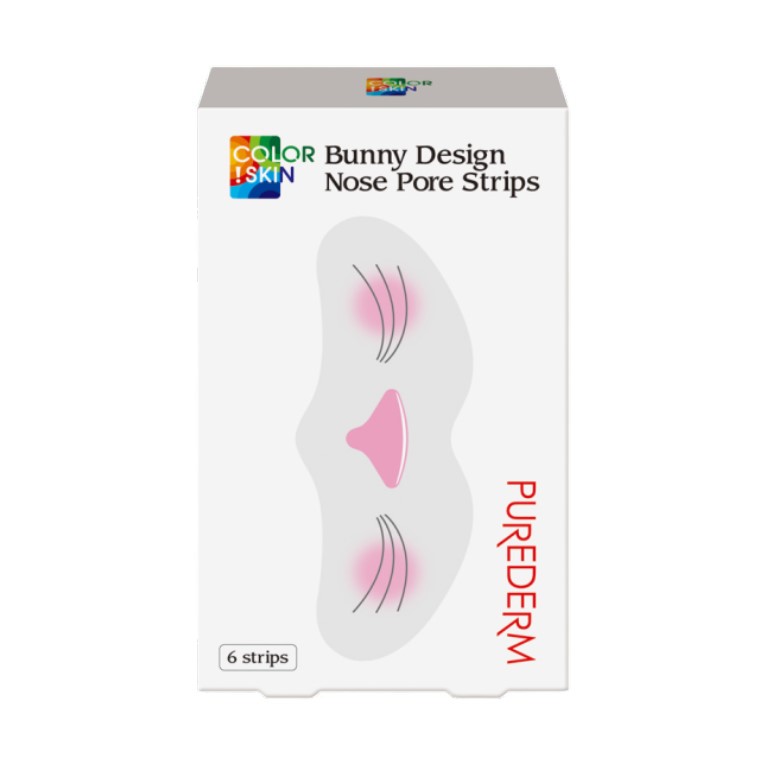 PUREDERM - Bandes Design Nore Pore - 6pièces