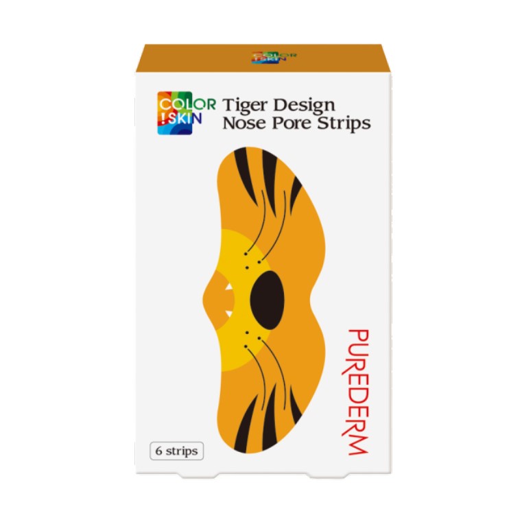 PUREDERM - Bandes Design Nore Pore - 6pièces