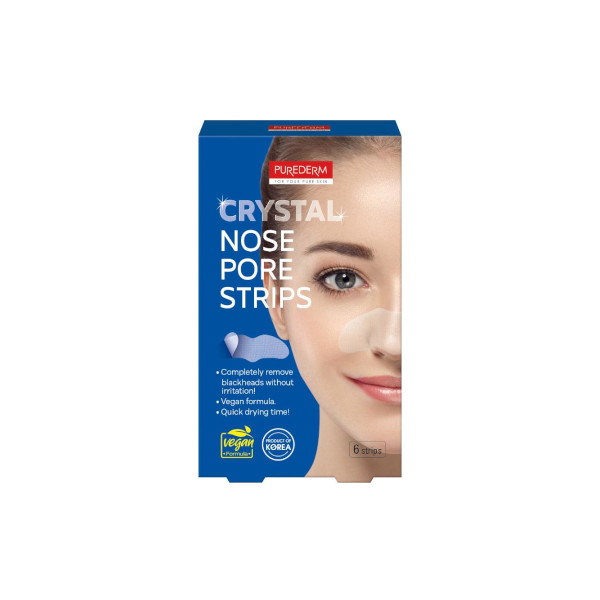 PUREDERM - Bandes de pores de nez en cristal - 6 strips/pack