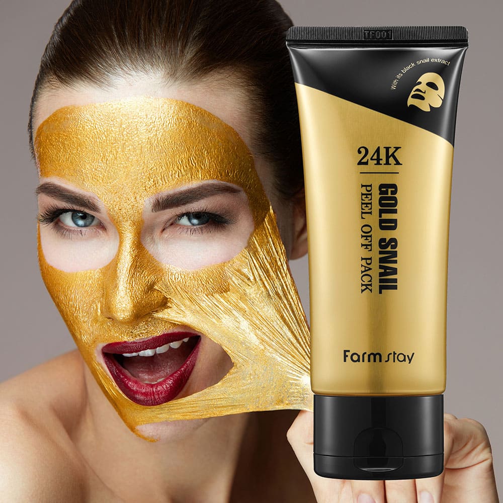 Farm Stay - 24K Gold Snail Peel Off Pack