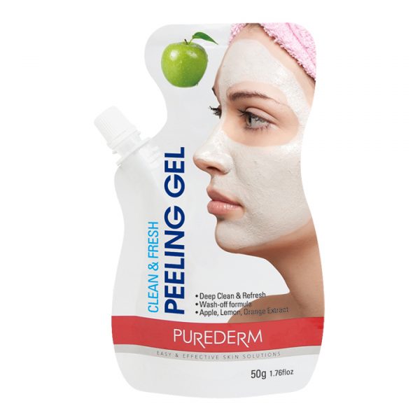 PUREDERM - Gel Peeling Clean & Fresh Pomme - Bec - 50g