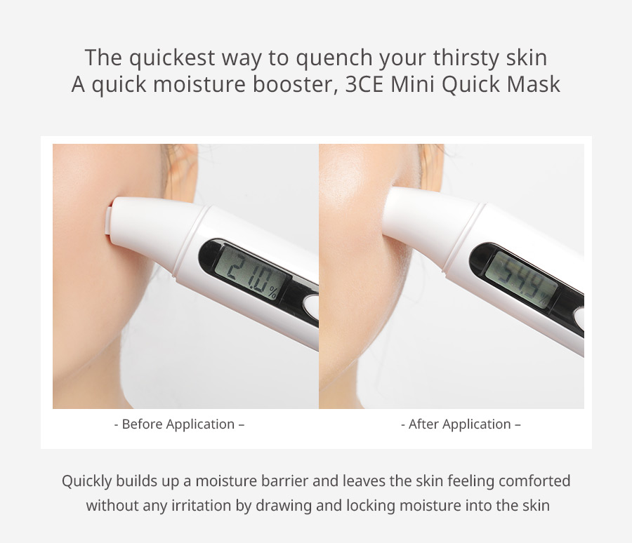 3CE / 3 CONCEPT EYES - Mini masque rapide