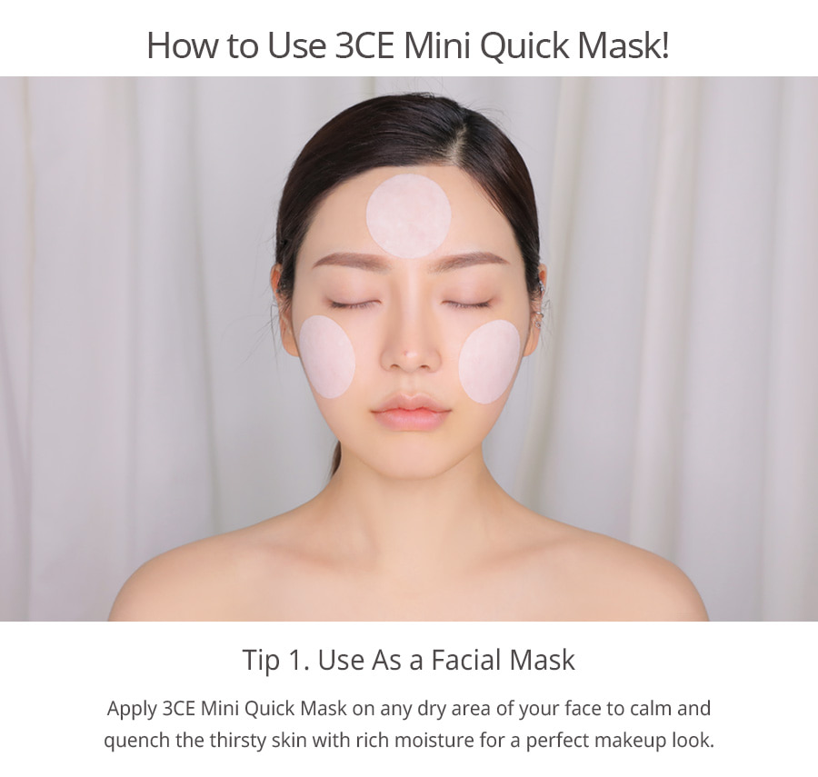 3CE / 3 CONCEPT EYES - Mini masque rapide