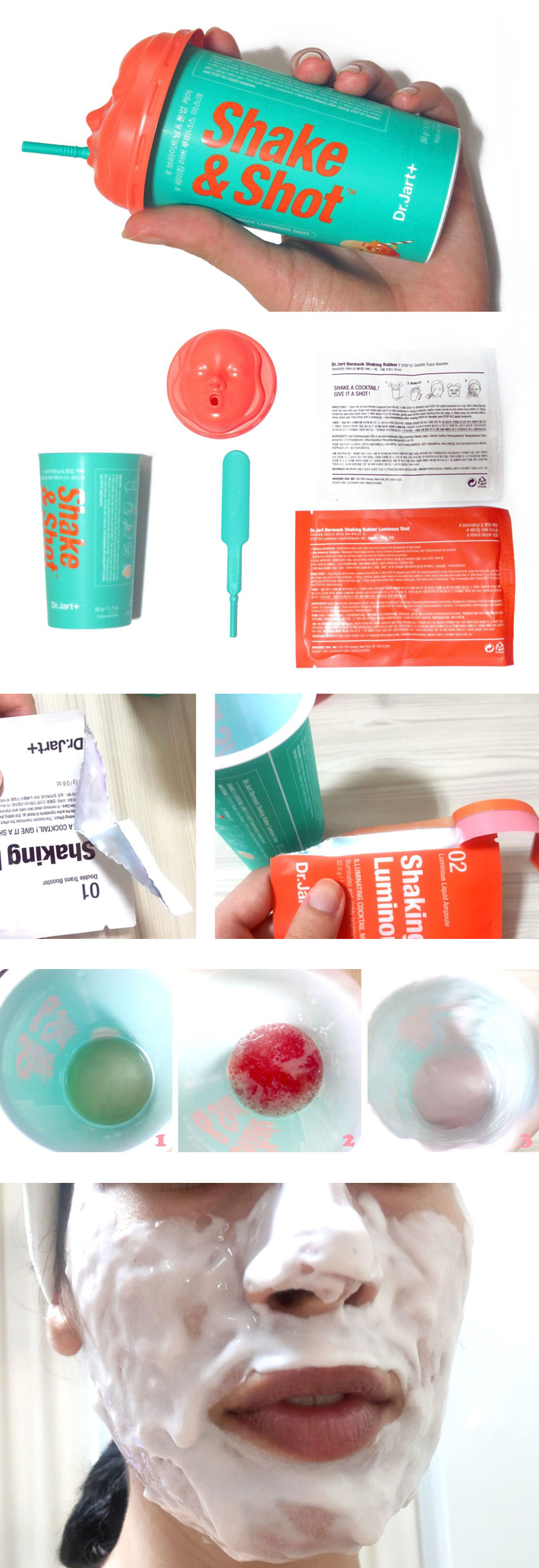 Dr. Jart+ - Shake and Shot Rubber Mask