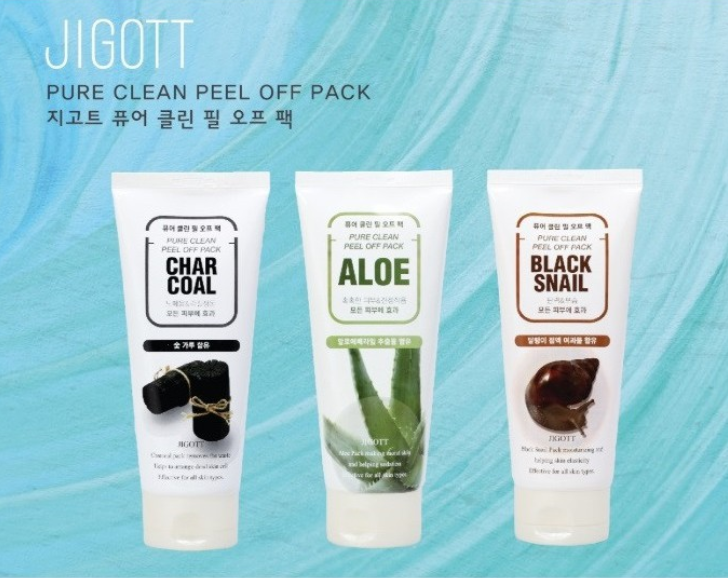 Jigott - Pure Clean Peel Off Pack No.Charcoal - 180ml