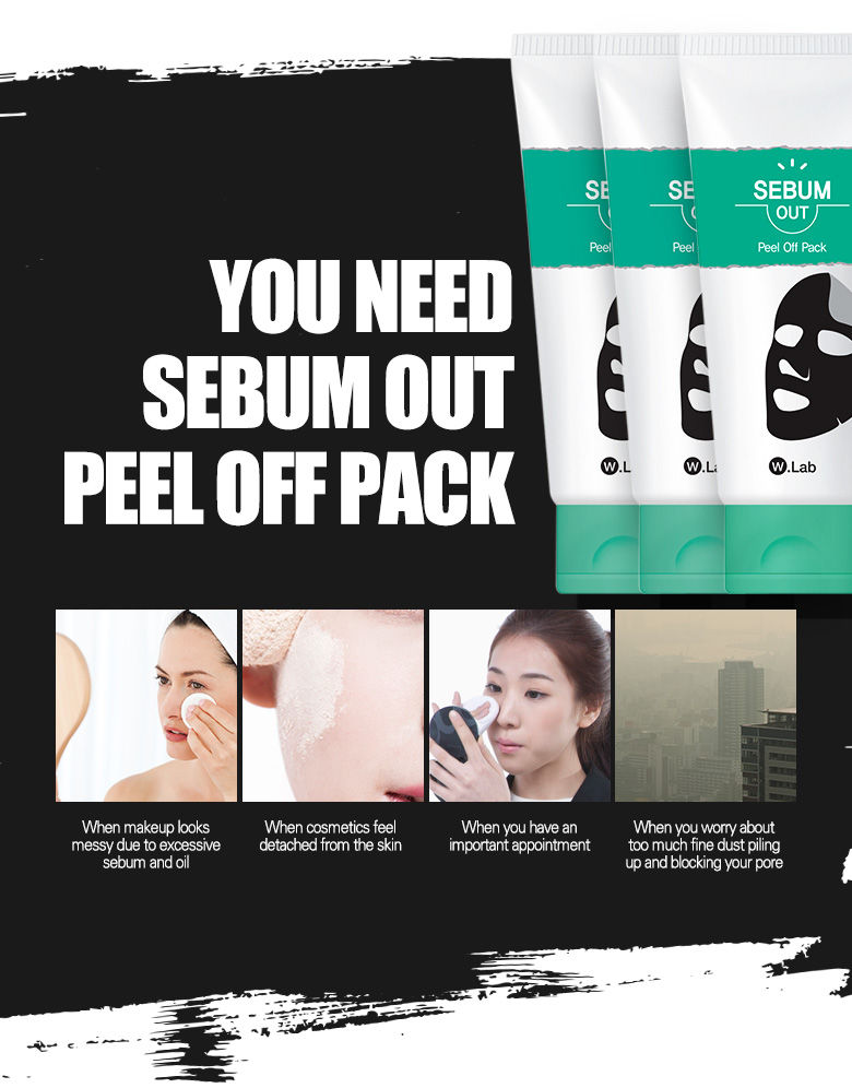 W.Lab - Pack Sebum Out Peel Off