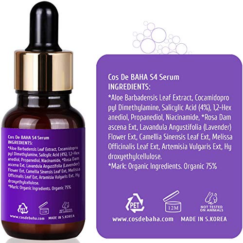 Cos De BAHA - Salicylic Acid 4% Serum (S4) - 30ml