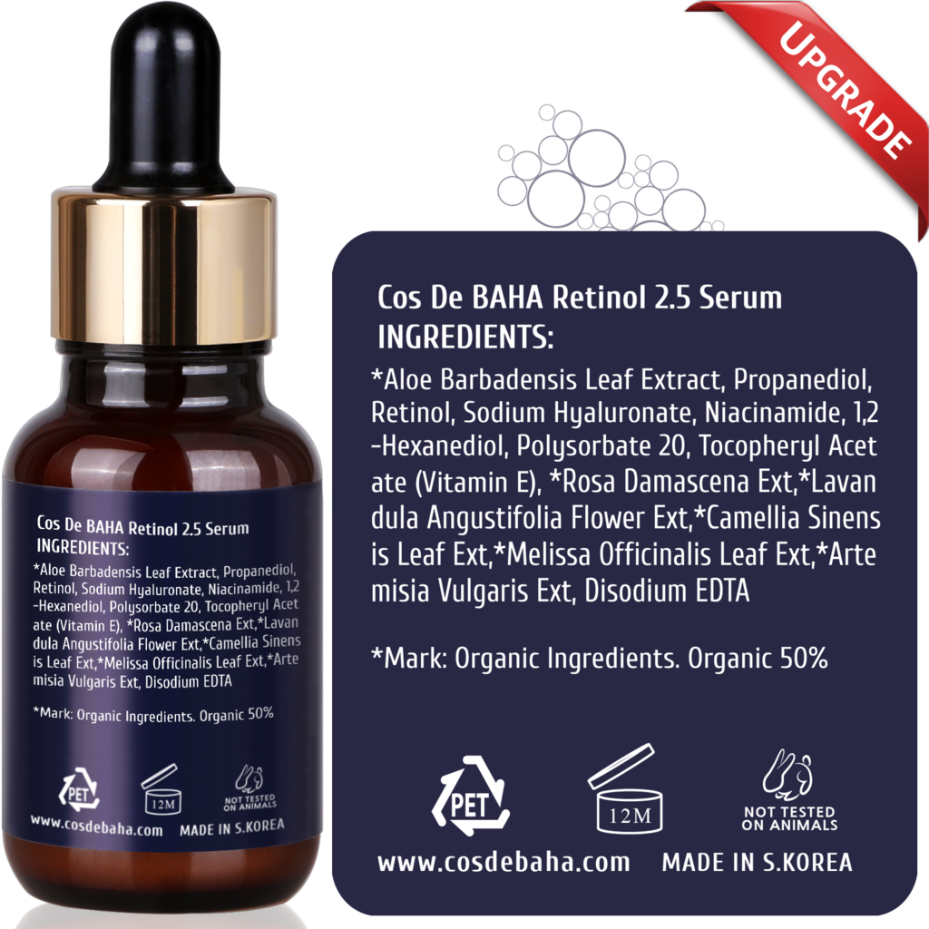 Cos De BAHA - Retinol Serum (RS) - 30ml