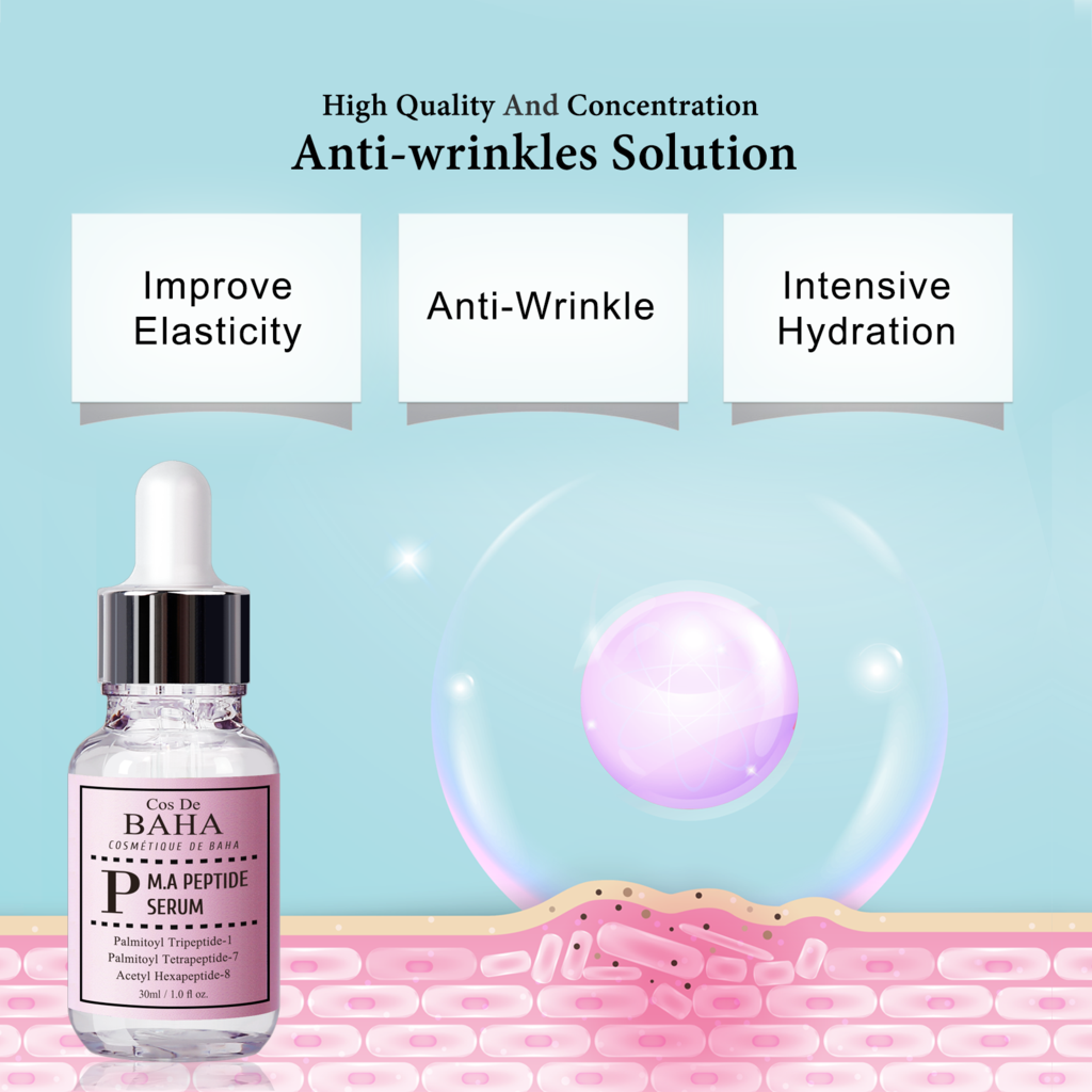 Cos De BAHA - Peptide Serum (P60) - 60ml