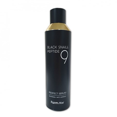 Farm Stay - Black Snail & Peptide 9 Perfect Serum - 120ml