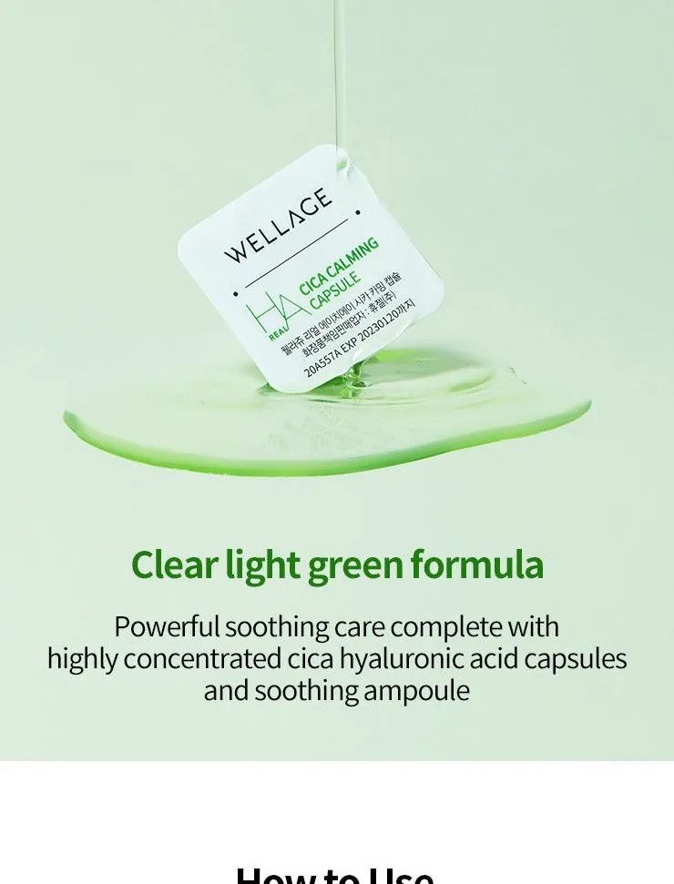 Wellage - Real Cica Calming One Day Kit - 1pc