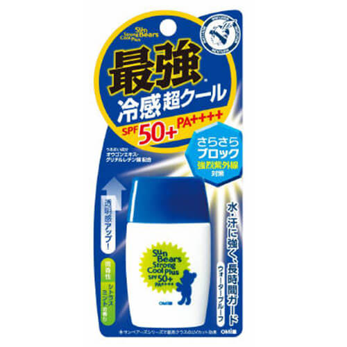 OMI - Sun Bears Japan Sunscreen Strong Cool Plus UV étanche SPF50+ PA++++ - 30ml