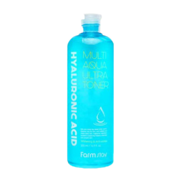 Farm Stay - Acide Hyaluronique Multi Aqua Ultra Toner - 500ml