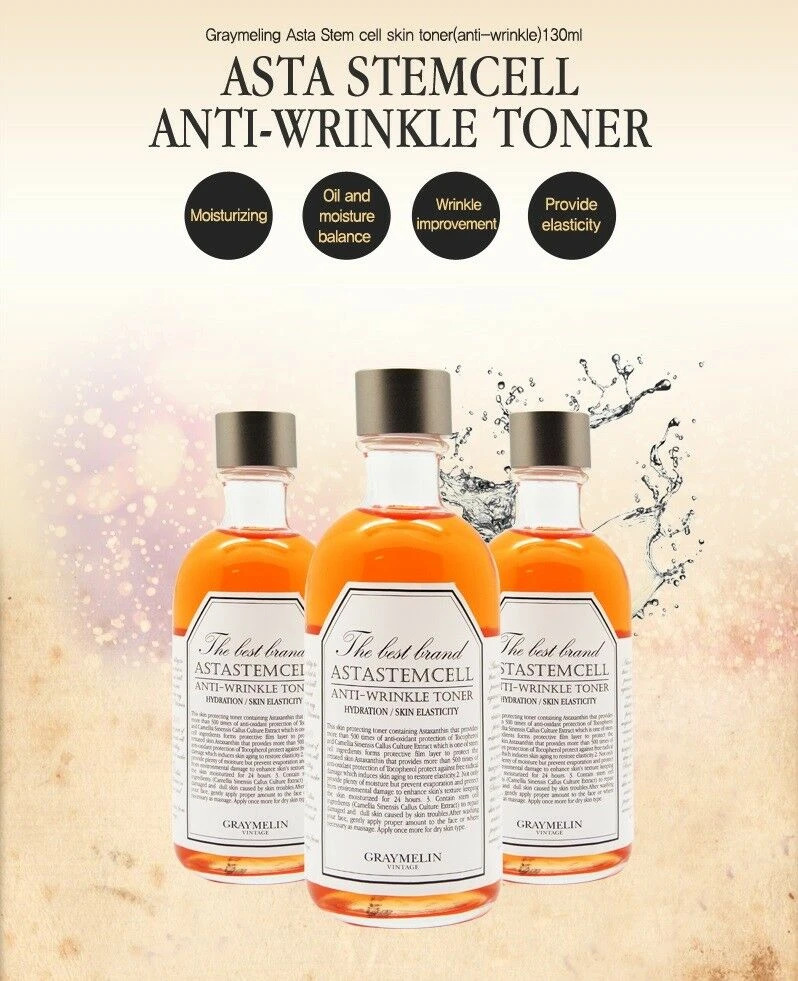 Graymelin - Asta Stem Cell Anti Wrinkle Toner - 130ml