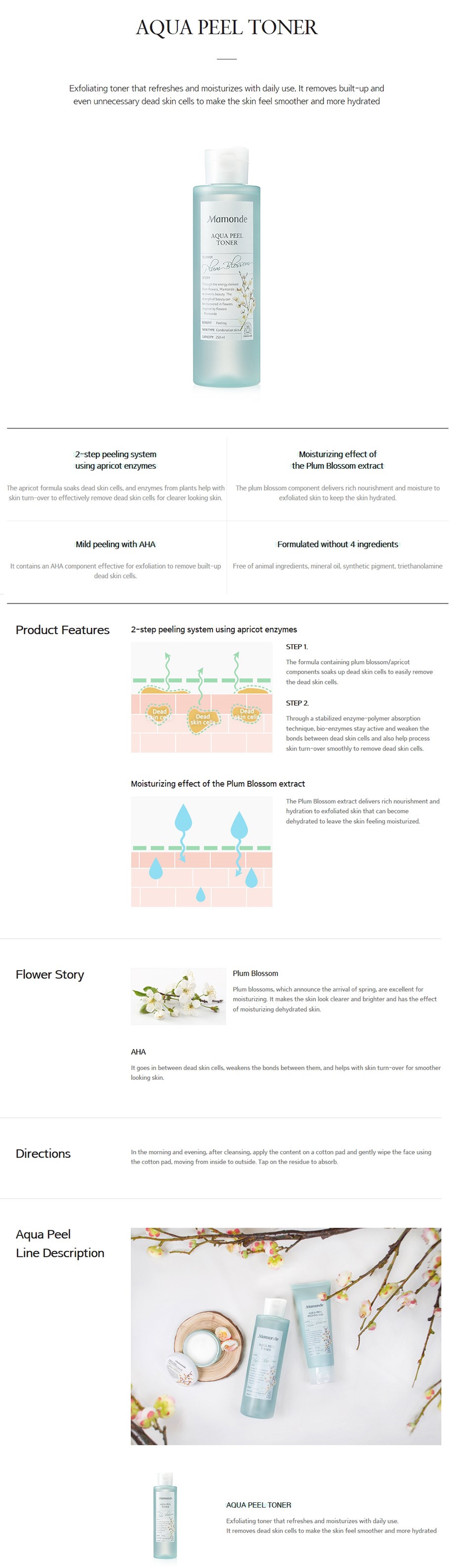 Mamonde - Aqua Peel Toner