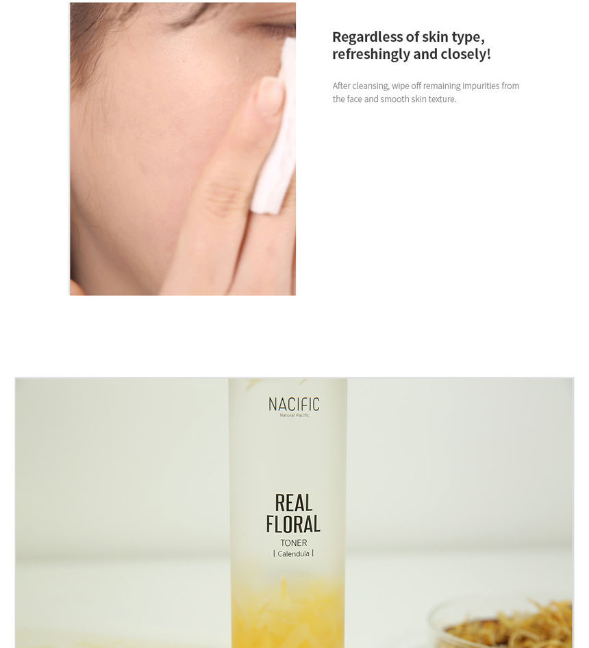 Nacific - Real Floral Toner Calendula - 180ml