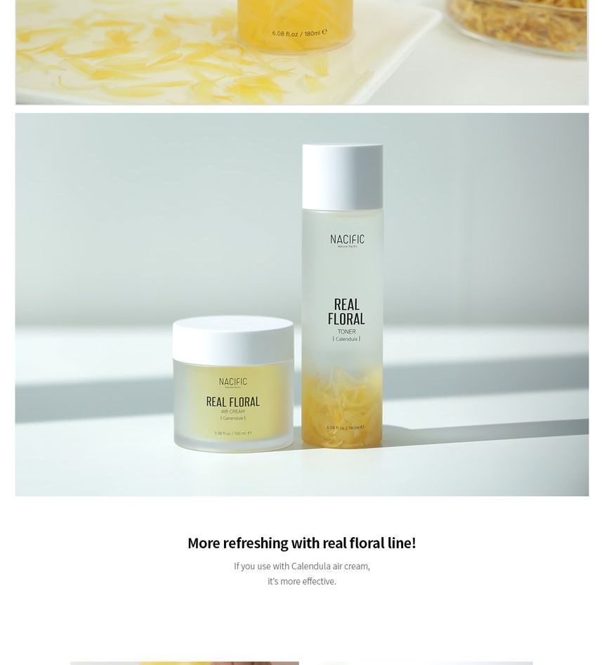 Nacific - Real Floral Toner Calendula - 180ml