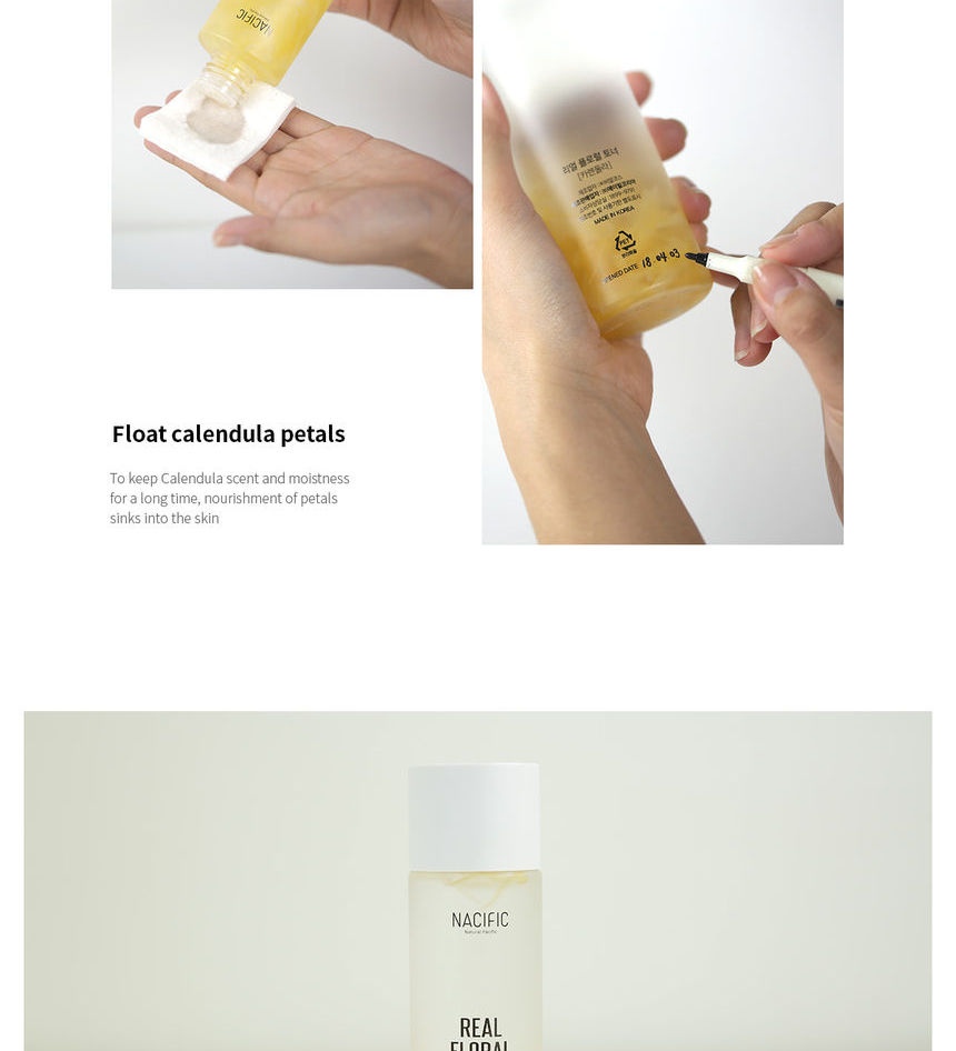 Nacific - Real Floral Toner Calendula - 180ml