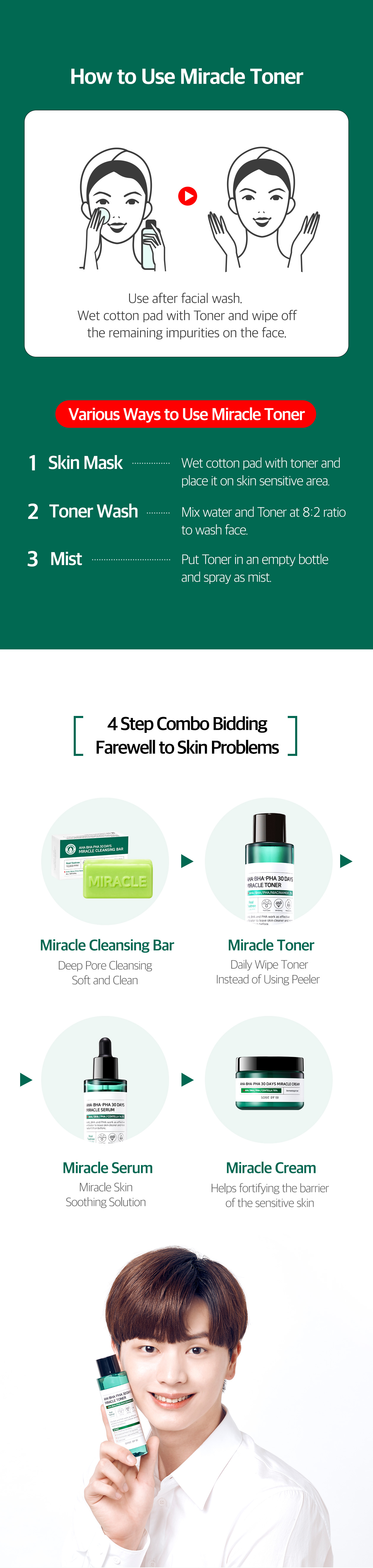 SOME BY MI - AHA-BHA-PHA 30 Days Miracle Toner - 100ml