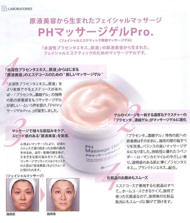 BB Laboratories - Gel de massage PH Pro - 300g