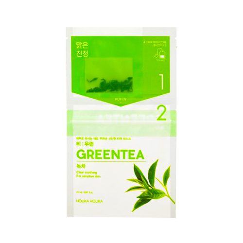 Holika Holika - Masque de thé instantanément infusé - Thé vert
