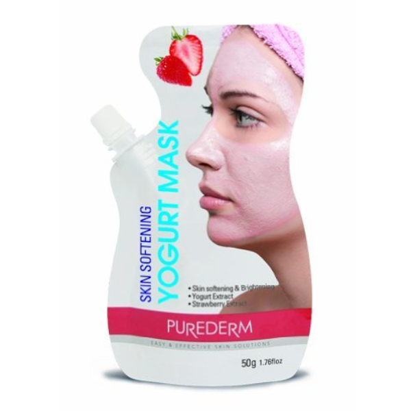 PUREDERM - Masque de yogourt adoucissant pour la peau - Bec - 50g