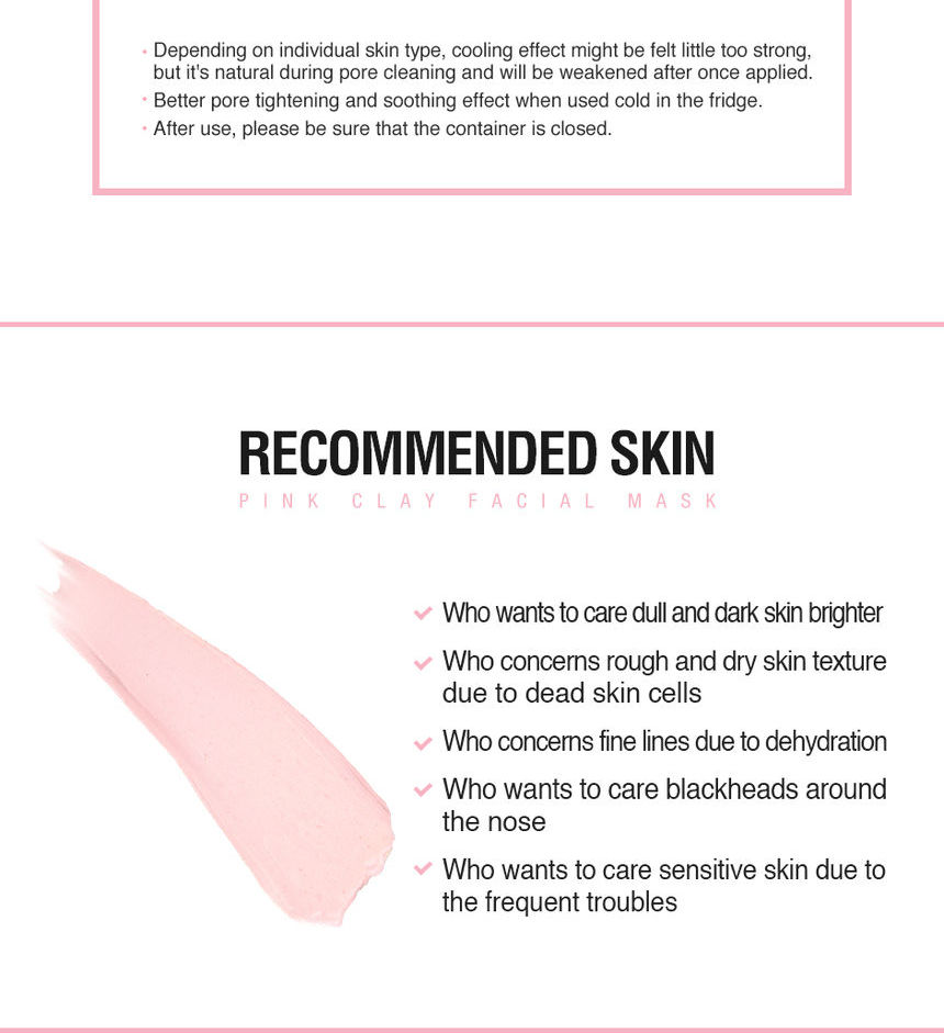 SKIN & LAB - Masque facial Dr. Pore Tightening Pink Clay