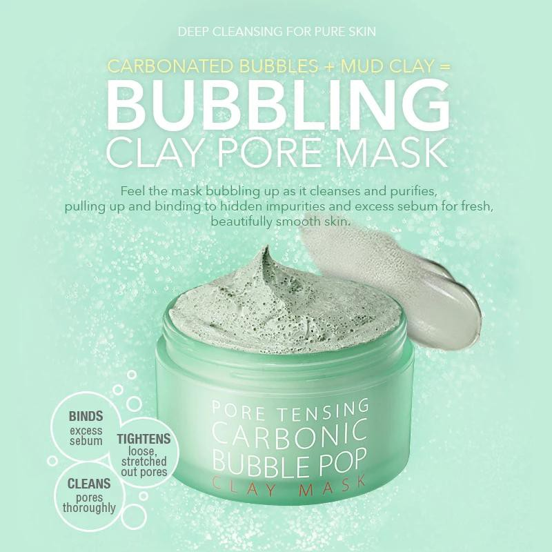 So Natural - Pore Tensing Carbonic Bubble Pop Clay Mask - 130g