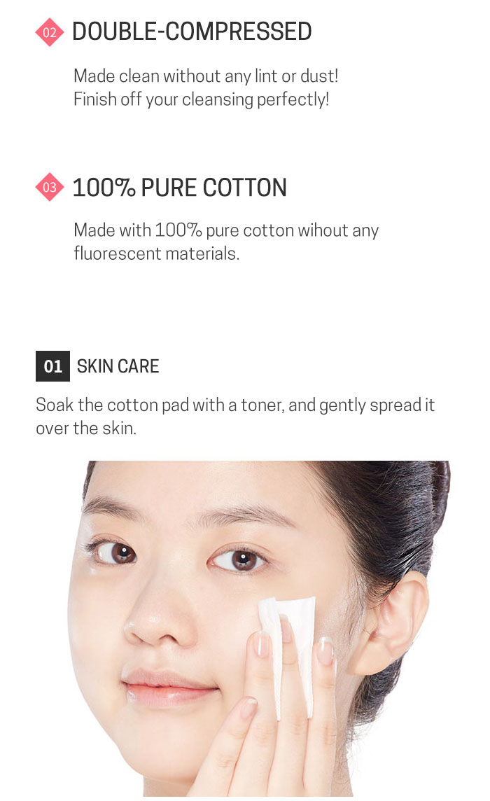 Etude House - Embossing Cotton Pads
